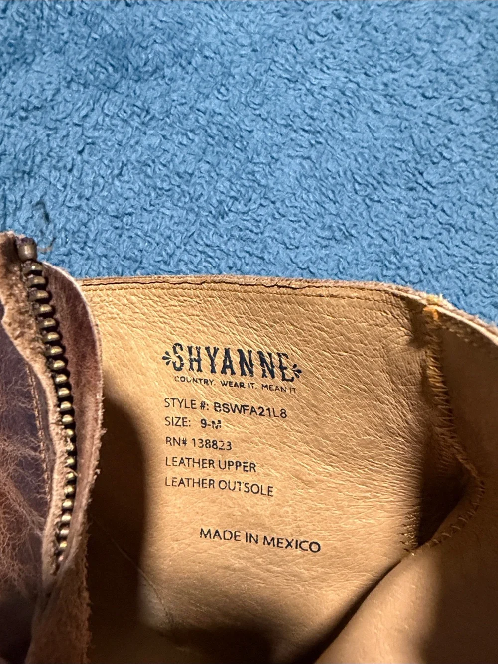 Shyanne Tan Embroidered Western Ankle Boots